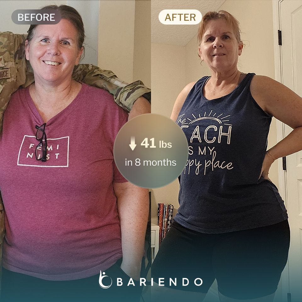 Trish lost 41 pounds with Bariendo
