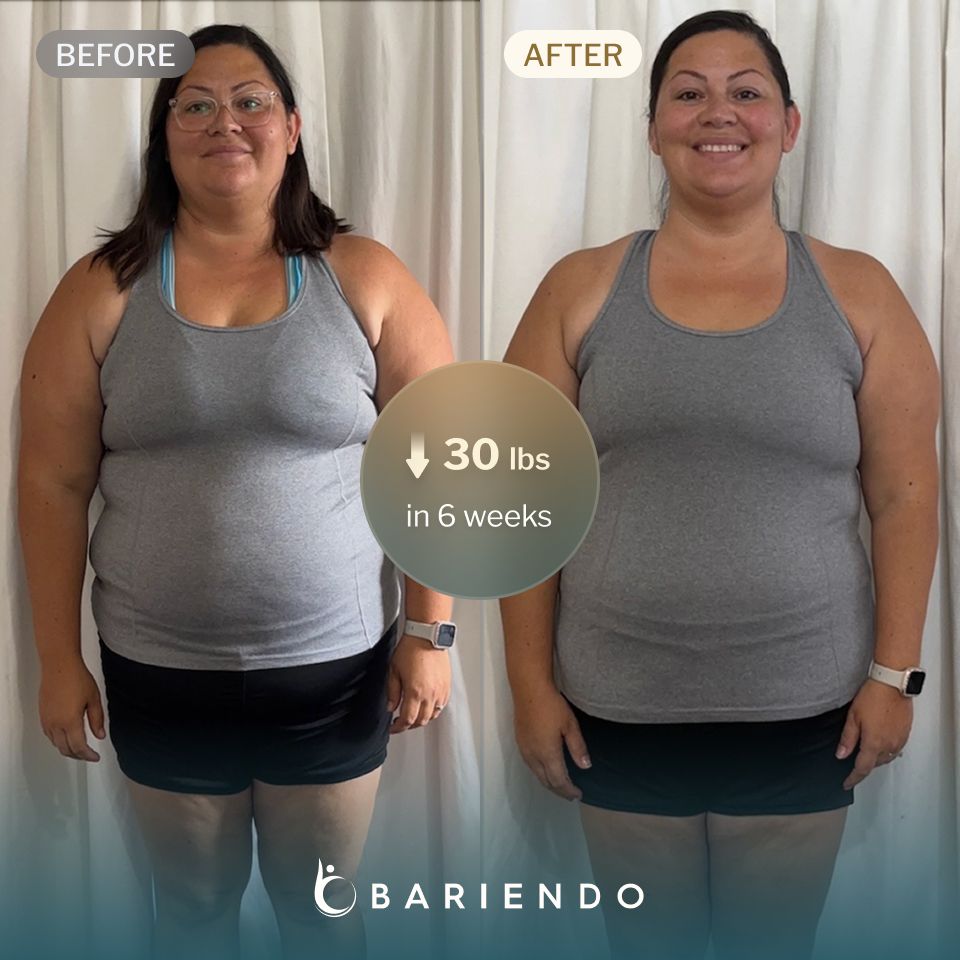 Lacy lost 30 pounds in 6 weeks with Bariendo